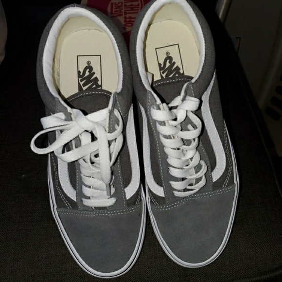 Old Skool Grey Vans - Picture 4 of 4